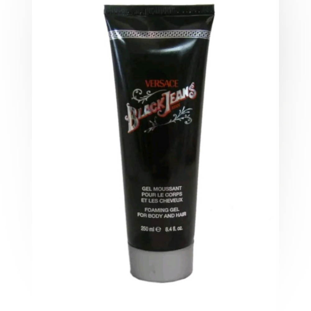 Versace Black Jeans 8.4oz Foaming Gel Body & Hair